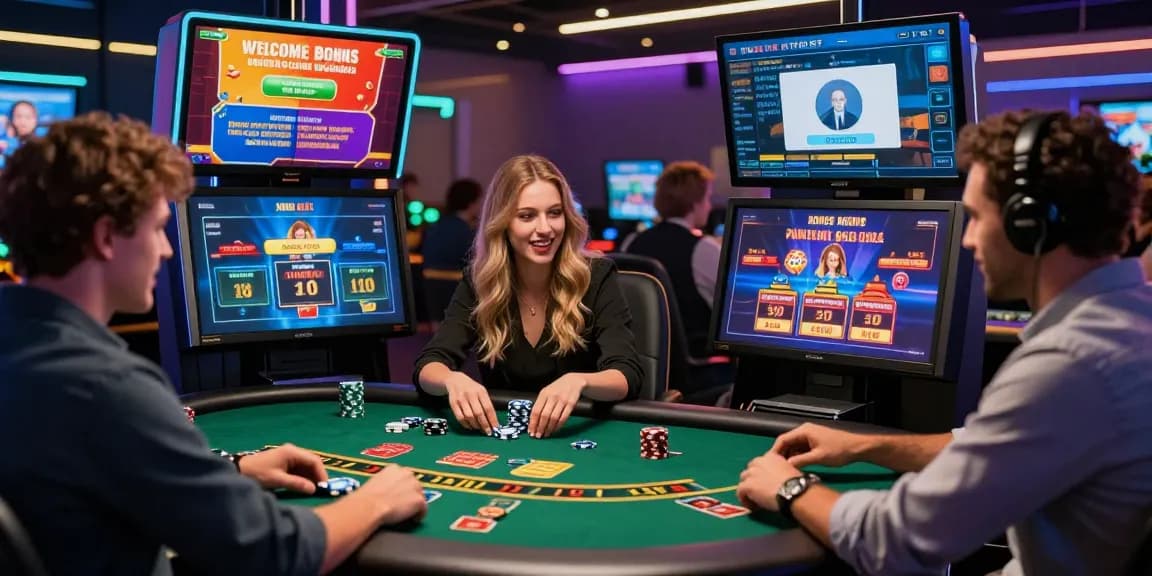 Players enjoying a vibrant experience at non UKGC casinos with engaging games and exciting bonuses.