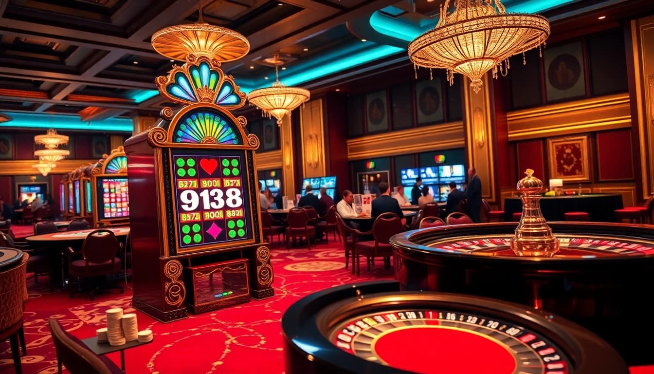 Experience top-tier gaming at bro138 with engaging slot machines and vibrant casino atmosphere.