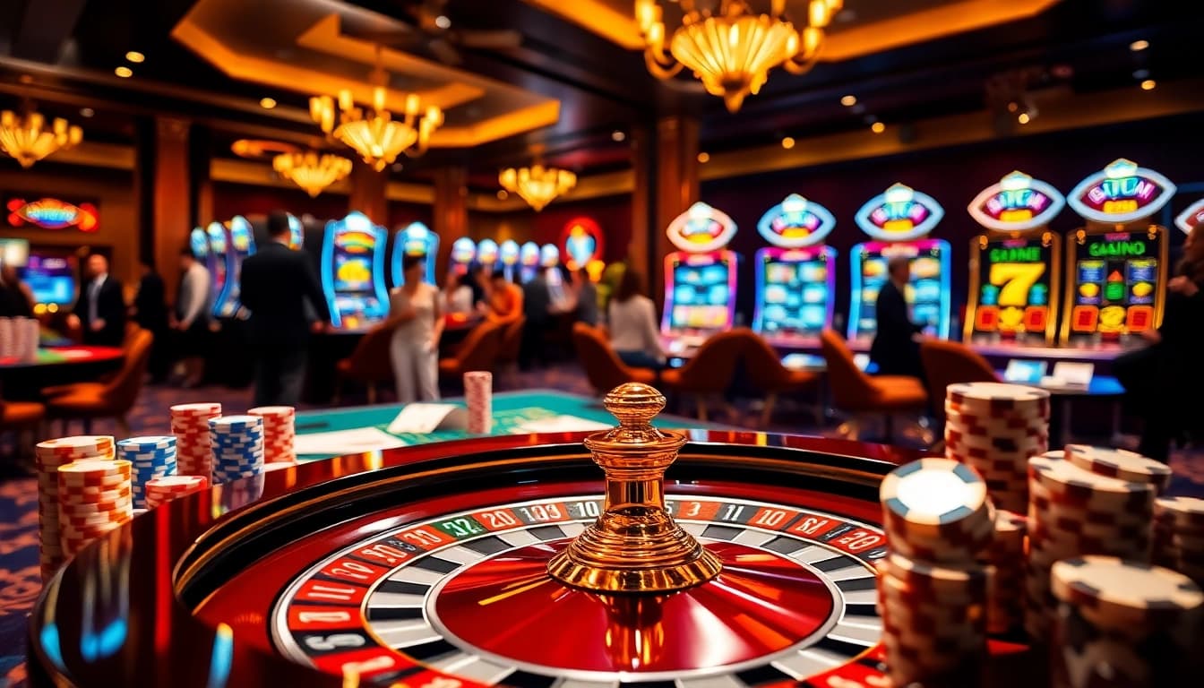 Winning at the roulette table in a luxury casino ambiance with 11WIN elements.