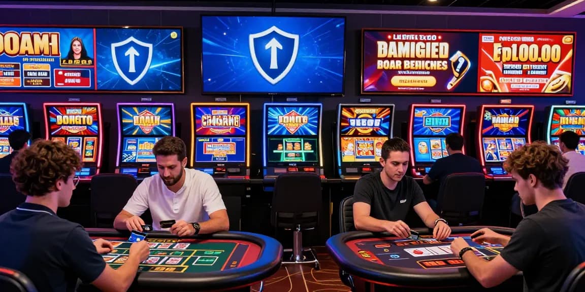 Engaged players at credit card casinos at https://dea.org.uk using modern payment options in a vibrant online gaming environment.