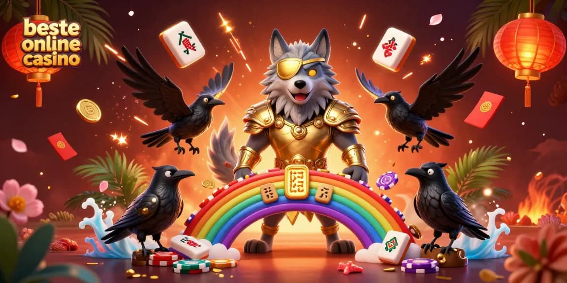 Experience thrilling gameplay at the beste online casino with mythical characters and vibrant casino elements.