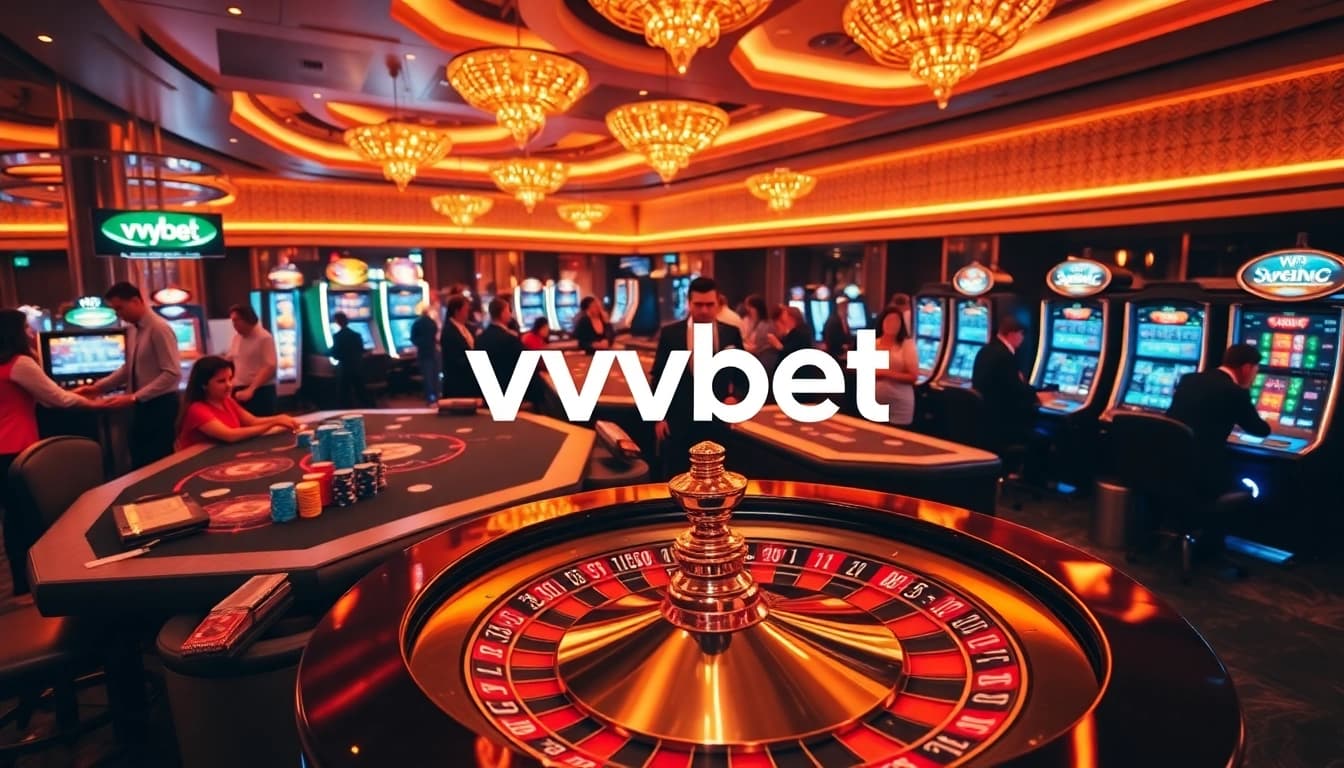 Experimenta la emoción de vvvbet con mesas de casino vibrantes y jugadores emocionados en acción.