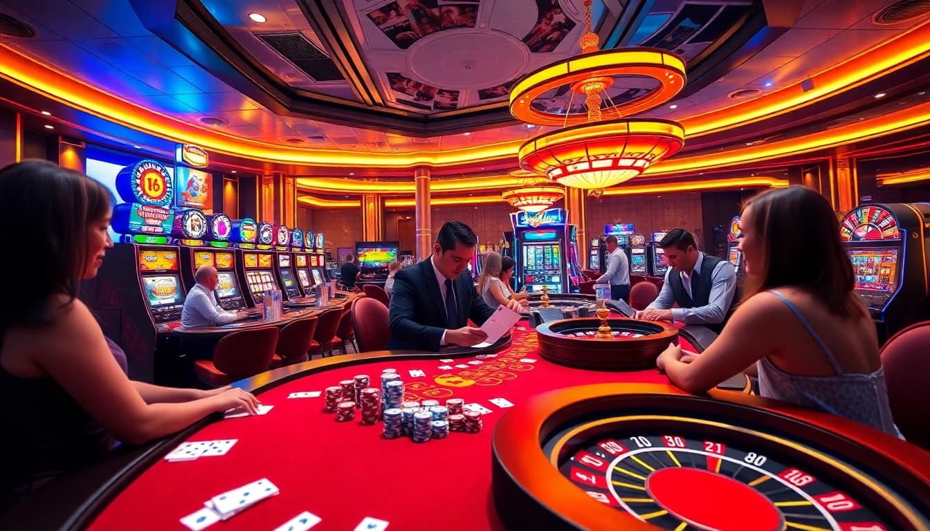 Experience the thrill of gambling with the exciting xx88 game at an upscale casino.