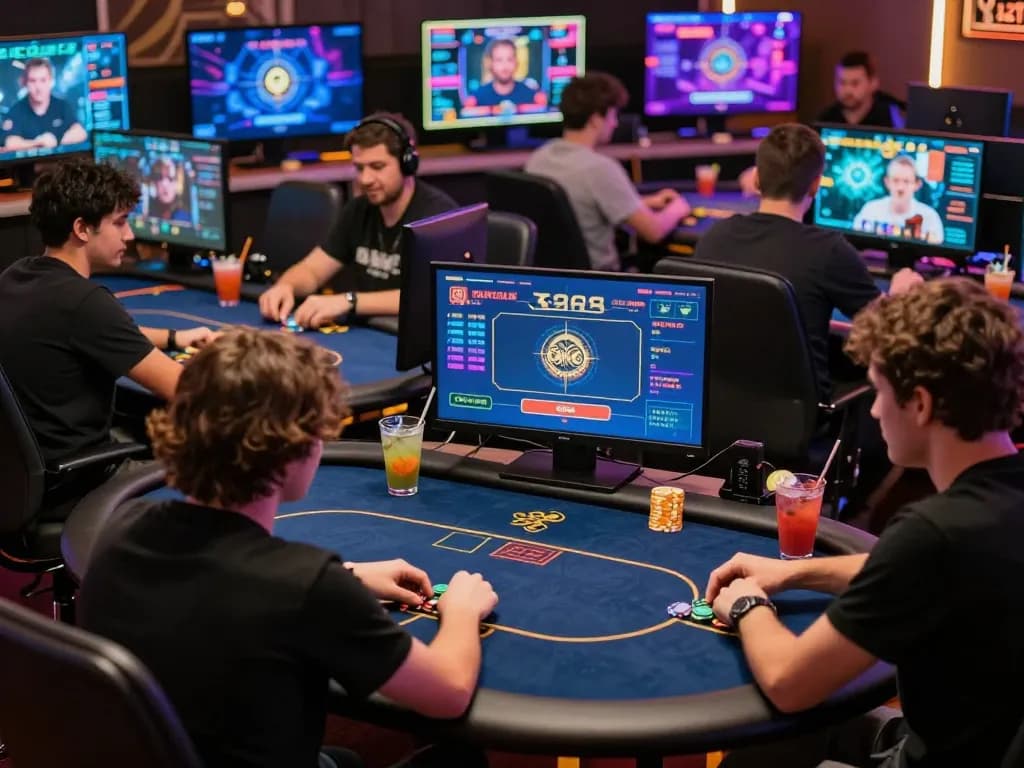 Engaged players enjoying online poker gameplay at zx88, reflecting competitive spirit and advanced strategies