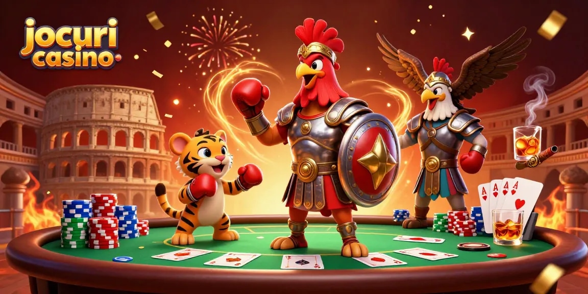 Joacă jocuri casino captivante pe Slot.md în mijlocul unei atmosfere festive.