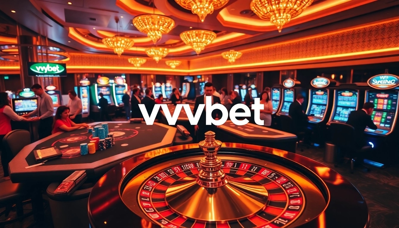 Experimenta la emoción de vvvbet con mesas de casino vibrantes y jugadores emocionados en acción.