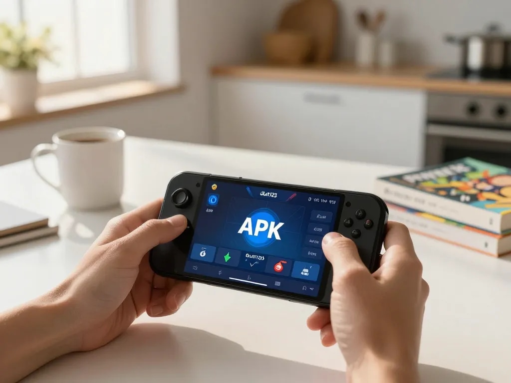 Berinteraksi dengan APK Ulat123 di smartphone, menampilkan strategi perjudian seluler.