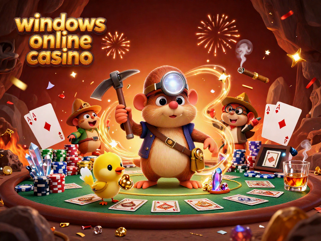 Experience thrilling gameplay at a windows online casino with vibrant characters and dazzling elements.