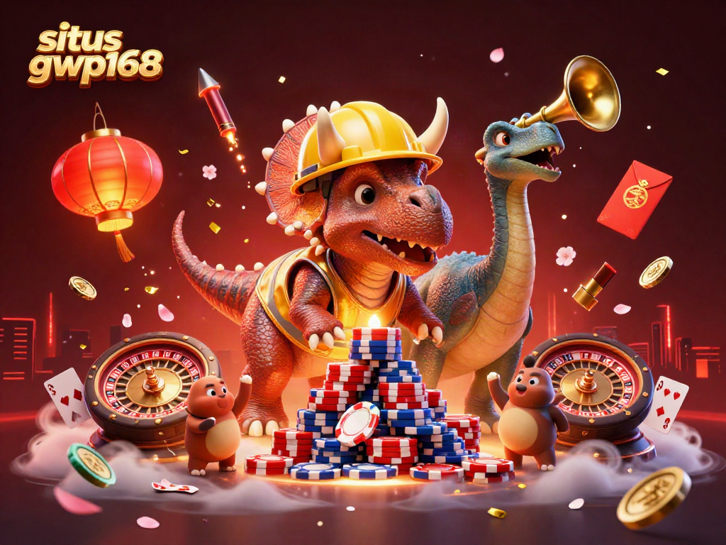 Menghadirkan pengalaman excitement di situs gwp168 dengan ilustrasi kasino 3D yang berwarna-warni