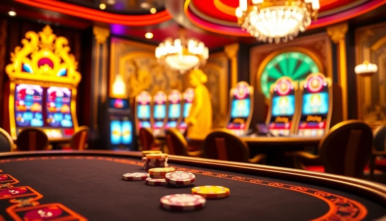 Rasakan keseruan memainkan luxury777 game dengan suasana kasino mewah dan pemandangan yang menawan.