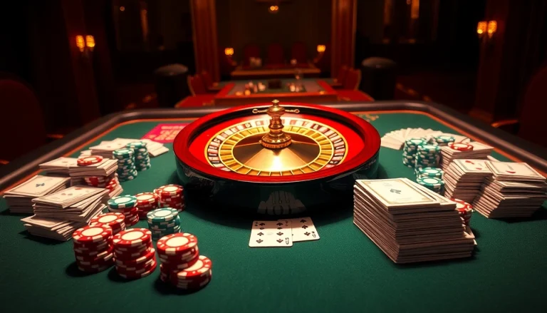 Experience the thrill of high-stakes gaming at QQ888 with vibrant casino ambiance.