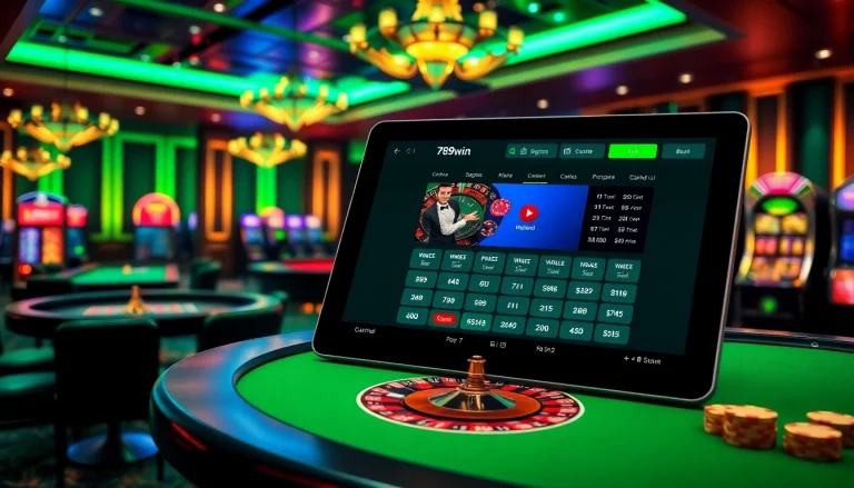 Experience thrilling gameplay at 789win with stylish casino setups and interactive betting solutions.
