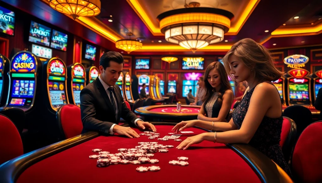 Experience the thrills of gambling at mk8th.net with exciting card games and vibrant casino colors.