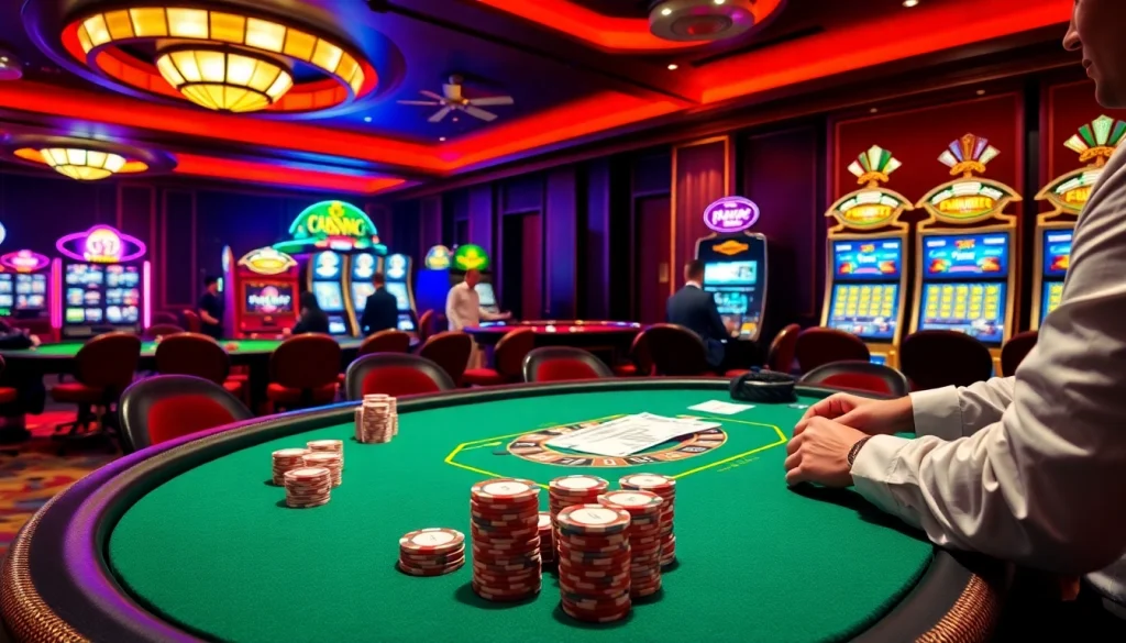 Experience the thrill of winning at https://789club.quest/ with dynamic casino games featuring poker tables and vibrant slot machines.