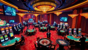 Experience the thrill of casino gaming with vibrant scenes reflecting data china trends in a luxurious setting.
