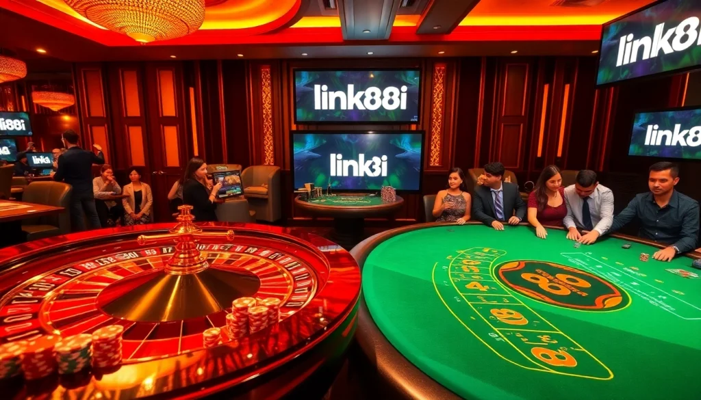 Experience the excitement of link 88i as players engage in thrilling casino games full of excitement.